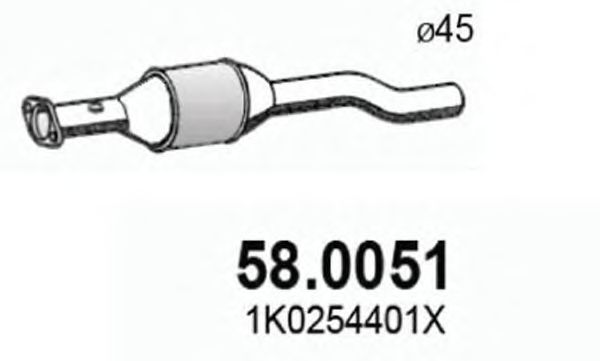 Catalytic Converter 58.0051