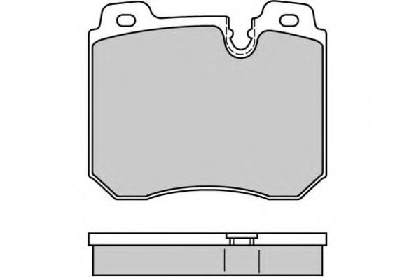 Brake Pad Set, disc brake 12-0659