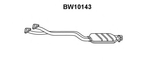 Front Silencer BW10143