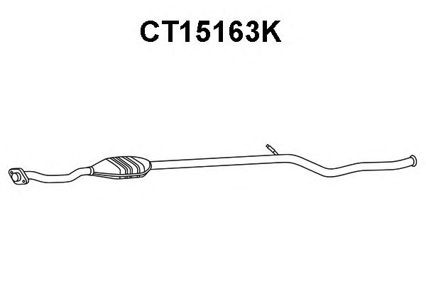 Catalytic Converter CT15163K