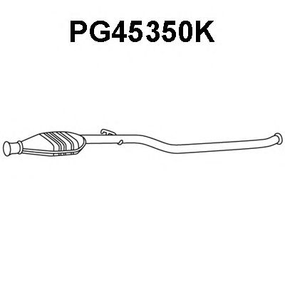 Catalytic Converter PG45350K