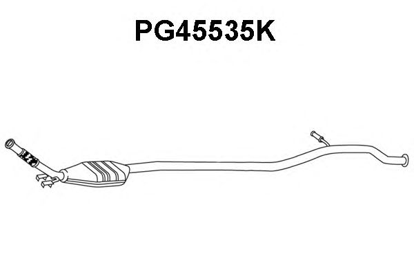 Catalytic Converter PG45535K