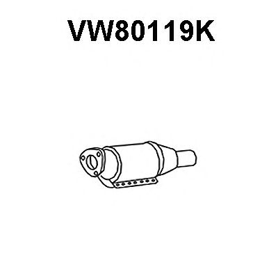 Catalytic Converter VW80119K