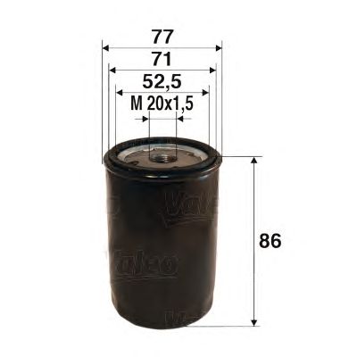 Oliefilter 586002