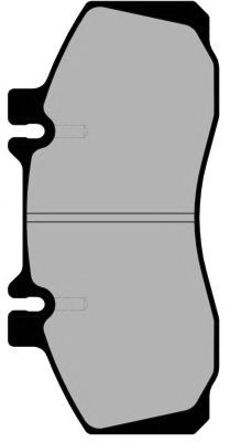 Brake Pad Set, disc brake PA1737