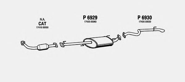 Exhaust System TO613