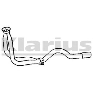 Exhaust Pipe VW147V