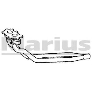 Exhaust Pipe VW195A