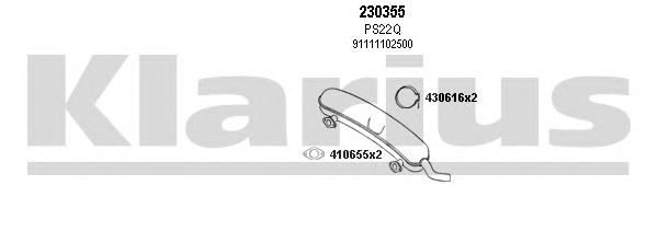 Exhaust System 680023E
