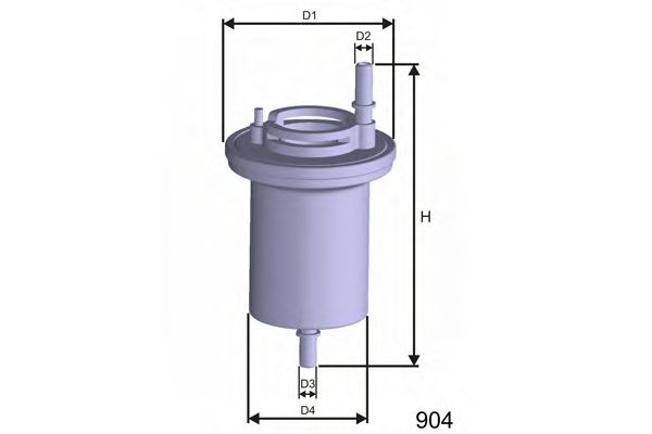 Fuel filter E100/4