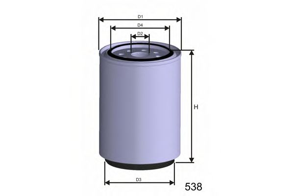 Fuel filter WS007