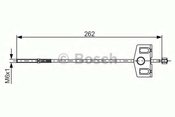 Cable, parking brake 1 987 482 337