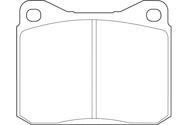 Brake Pad Set, disc brake WBP20280A