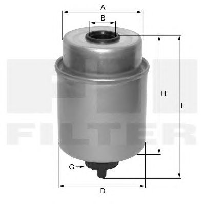 Fuel filter ZP 3809 F