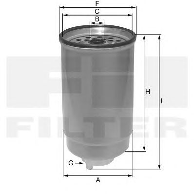 Fuel filter MF 996 A