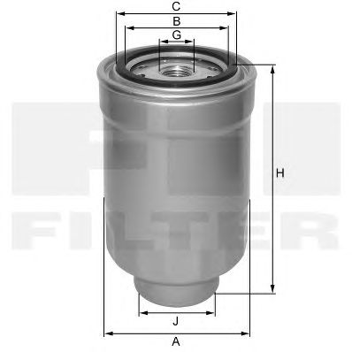 Fuel filter ZP 548 BF