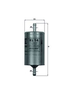 Filtro carburante KL 14