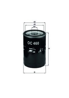 Filtro de óleo OC 460