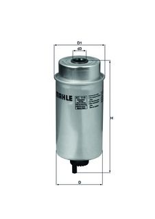 Fuel filter KC 116