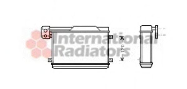 Heat Exchanger, interior heating 47006013