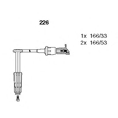 Ignition Cable Kit 226