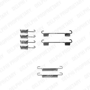 Accessory Kit, parking brake shoes LY1259