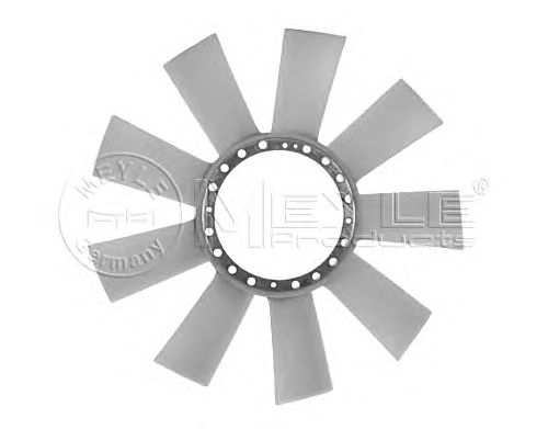 Fan Wheel, engine cooling 034 020 0018
