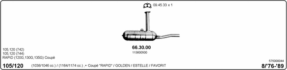Exhaust System 575000044