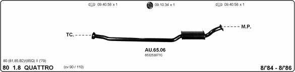 Exhaust System 504000117
