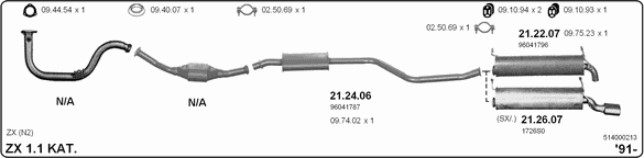 Exhaust System 514000213