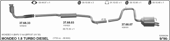 Exhaust System 525000264