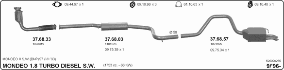 Exhaust System 525000265