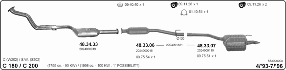 Exhaust System 553000008