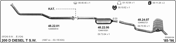 Exhaust System 553000104