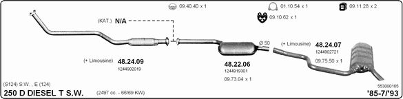 Exhaust System 553000105