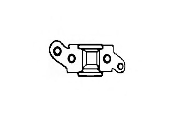 Holder, control arm mounting 1215588