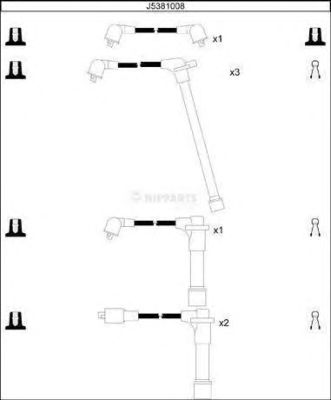Ignition Cable Kit J5381008