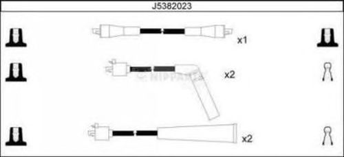 Ignition Cable Kit J5382023