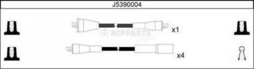 Jogo de cabos de ignição J5390004