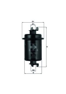 Fuel filter KL 110