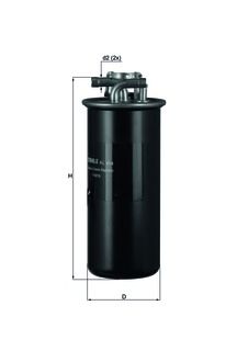 Fuel filter KL 454