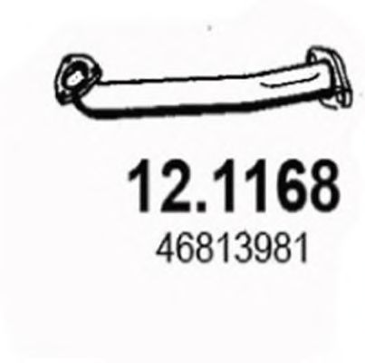 Exhaust Pipe 12.1168