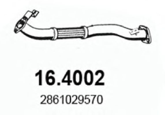 Exhaust Pipe 16.4002