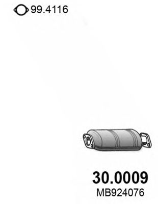 Katalysator 30.0009
