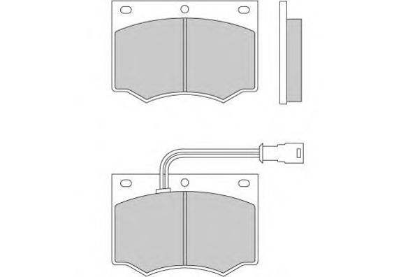 Brake Pad Set, disc brake 12-0193
