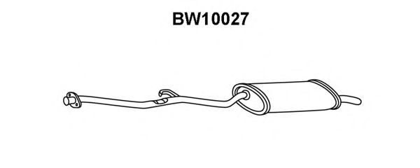 Endschalldämpfer BW10027