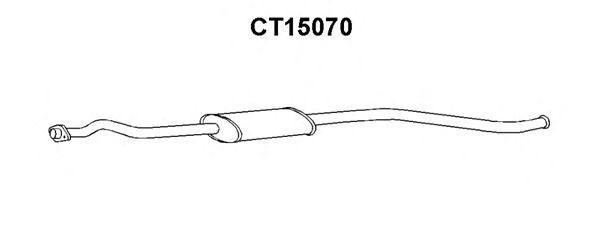 Middle Silencer CT15070