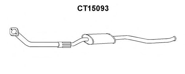 Front Silencer CT15093