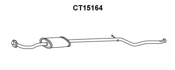 Front Silencer CT15164