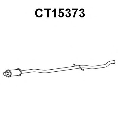 Front Silencer CT15373